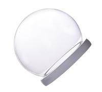 BESPORTBLE Cloche en Verre pour Fleurs Éternelles Socle Lumineux Blanc 135 CM Décoration Intérieure Bureau et Salon Protection Anti-Poussière Accessoire Décoratif Élégant et Fonctionnel