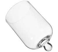 BESPORTBLE Cloche en Verre Transparent pour Fleurs Éternelles Couvercle Anti-Poussière pour Fleurs Stabilisées Pot Décoratif Élégant pour Exposition et Décoration Intérieure