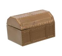 BESPORTBLE Coffre Pirate Petit Coffre Plastique Rangement Garçon Fille Organisateur Boîte à Trésors pour Garçon Fille Fête et Salle de Jeux