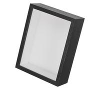 BESPORTBLE Coffret de Collection D'insectes Vitrine Élégante en Mdf Noir pour et Insectes, pour Projets Scientifiques et Activités Éducatives