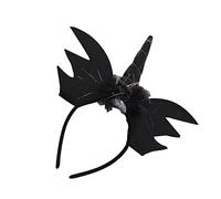 BESPORTBLE Coiffe De Licorne Et Chauve Souris Pour Halloween -tête Décoratif Pour Cheveux Accessoire Halloween