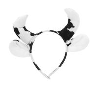 BESPORTBLE Coiffe d'oreille de vache taureau velu peluche enfants bandeau oreilles de costume de vache coiffe de cosplay bandeau oreilles de vache adulte fil de fer