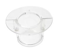 BESPORTBLE Collier Anti-Morsure pour Perroquet en Acrylique Robuste, Taille M, Prévention Automutilation, Ajustable pour Grands Perroquets et Cacatoès, Accessoires Santé Oiseaux Domestiques