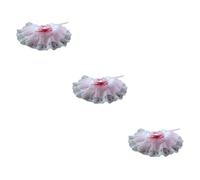 BESPORTBLE Collier Bavoir en Dentelle pour Chien Accessoire Tendance pour Fête 3 Pièces
