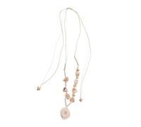 BESPORTBLE Collier Coquillages Femme Style Hawaïen Choker Coquillage Élégant Chaîne Clavicule Hypoallergénique pour Plage et