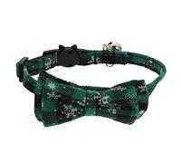 BESPORTBLE Collier De Noël pour Animaux De Compagnie Fait À La Main Motif Nœud Accessoire Décoratif pour Animaux De Compagnie Idéal pour Les Fêtes De Fin D'année