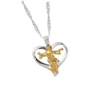BESPORTBLE Collier de prière crucifix catholique chaine or croix catholique chaine en or pendentif religieux collier baroque chaîne de clavicule baroque collier pendentif prière alliage