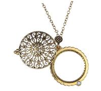 BESPORTBLE Collier De Vintage En Alliage Creux Pendentif Attrape-rêves Fantaisie Pour Femmes Chaîne Élégante Accessoire De Mode Mariages Fêtes
