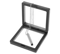 BESPORTBLE Collier Décoratif Métal Avec Pendentif Chaîne Réglable Pour Yoga Et Contrôle Respiration Boîte Incluse
