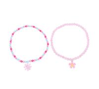 BESPORTBLE Collier en Acrylique pour Garçon et Pendentif Fleur Coloré Mignon Accessoire de Mode pour Fêtes et Taille Ajustable pour Fille