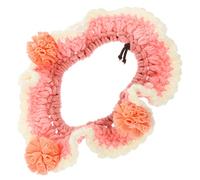 BESPORTBLE Collier Fleur Chat Colliers de Chat échappés embellissements de Fleurs Collier de Chiot Dog Collar collerette Chat décor Collier de Chaton réglable Collier de de Chat Rose