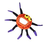 BESPORTBLE Collier Halloween pour Chat avec Design De Toile Araignée Accessoire Décoratif pour Animaux De Compagnie pour Fêtes Et Événements Spéciaux