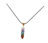 BESPORTBLE Collier Hexagonal en pour Femme Collier en Cuir Pendentif Géométrique Utilisation Bijoux Élégants Longueur Ajustable