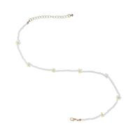 BESPORTBLE Collier Marguerite Perles Tissées Colorées Léger Et Confortable Ras Du Cou Féminin Style Naturel Avec Petites Fleurs Cadeau Créativité Pratique Pour Femmes