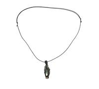 BESPORTBLE Collier Pendentif En Cristal Pendentif De Cou En Pierre Naturelle Accessoire De Cou Bijoux De Cou Bague En Agate Mousse Labradorite Bleu Ciel