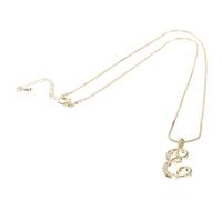 BESPORTBLE Collier Pendentif En Zircone Van Nom Bijoux Lettre Délicat Initial Colliers Collier Pendentif Femme Collier Pour Adolescentes Collier Pour Femme Pendentifs Strass