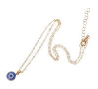 BESPORTBLE Collier Pendentif Œil Bleu de Protection Choker Chic pour Femme
