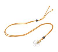 BESPORTBLE Collier Pendentif Mini Bouteille En Verre Creux Étanche, Bijou Femme Élégant Pour Déplacement, Pendentif Médaillon Souvenir Fiole Ouvrable, Accessoire Polyvalent Et Compact