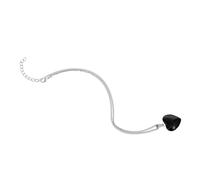 BESPORTBLE Collier Pendentif Opal Bijoux Décoratifs De Fête Accessoire Vestimentaire Collier D'opale Élégant Collier Décoratif Bijoux Femme Exquis Décor De Chaîne De Chandail Black Alliage
