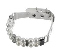 BESPORTBLE Collier pour Petit Chien Perles Ajustable Ornement pour Chiennes XS Confortable et Élégant pour Petites Races