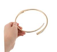 BESPORTBLE Collier Ras Cou pour Femmes Minimaliste à Ouverture à Ressort Design Géométrique pour Mariage