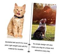 BESPORTBLE Collier Réglable en Forme de Tête de Mort pour Chien Collier Créatif pour Costumes d'halloween pour Animaux de Compagnie