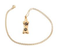 BESPORTBLE Collier Urne pour Cendres Animaux Pendentif Acier Inoxydable Souvenir pour Chien Disparu