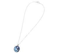 BESPORTBLE Collier Yin Yang en Alliage Argenté Pendentif Tai Chi Créatif Chaîne de Cou de Pull Longue Accessoire de Clavicule pour Femmes Bijou Élégant Adapté aux Fêtes Bureau et