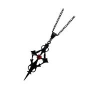BESPORTBLE Colliers Pour Filles Colliers Avec Croix Pendentifs En Croix Gothiques Colliers Gothiques Colliers Croisés Pour Femmes Colliers D'Imitation De Sang Colliers