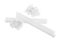 BESPORTBLE Connecteur pour lit bébé, Rail de Glissement en Plastique Blanc, pièces de Rechange, Levage d’Une Main, pour barrière de sécurité de Cribs