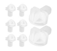 BESPORTBLE Connecteurs Wire Cube Lot de 8 Clips à Angle Long pour Étagères Métalliques Modulaires, Fixation pour Cages d'Animaux et Rangement Modulable en Fil de Fer