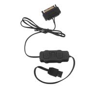 BESPORTBLE Contrôleur Argb 5V 3 Broches avec Alimentation par Connecteur Mini Contrôleur Rgb pour Ventilateur PC Accessoire d’Éclairage LED à Canaux Multiples pour Configurations Gaming