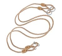 BESPORTBLE Cordes De Balançoire Réglables pour Arbre, Jardin Et Extérieur - Kit De Suspension avec Sangles De 1,7 m pour Hamacs Et Aires De Jeux Enfant