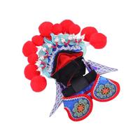 BESPORTBLE Costume D'Opéra pour Animal De Compagnie Tenue De Policier Costume De Mariage Grande Taille Vêtements d'halloween Rouge