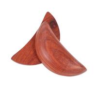 BESPORTBLE Coupe Divinatoire en Bois de Croissant 3 Pouces Lot de 2 Outil Feng Shui Portable pour Divination Chinoise Accessoires Sacrés pour Décoration Bohème et Rituel Spirituel