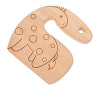 BESPORTBLE Coupe-Légumes en Bois Créatif pour Garçon et Filles Jouet Sûr Girafe Activité Éducative 1 Pièce Ustensile Cuisine pour Petits Chefs