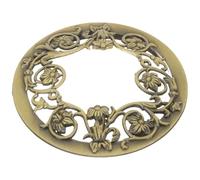 BESPORTBLE Coupe-vent et Multifonction pour Bougie Parfumée Couvercle en Alliage de Zinc Récupérateur de Chaleur Maison et L'aromathérapie