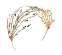 BESPORTBLE Couronne De Mariée -tête De Mariée Avec Voile Chouchous De Demoiselle Coiffes De Princesse Accessoires Cheveux Mariage