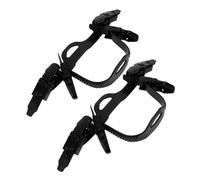 BESPORTBLE Courroie d'ailettes de plongée Sangles de plongée Sangle TPR pour nageoires de STANDES DE FLIPPE ARBRIVEAUX Flipper en Strape TPR Noir