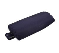 BESPORTBLE Coussin Appui-tête pour Chaise Longue avec Bande Élastique Ergonomique et Ajustable Accessoire pour Fauteuil Relax Jardin Oreiller Soutien Cou Déhoussable Bleu Foncé