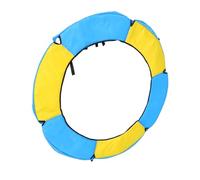 BESPORTBLE Coussin de Protection Ronde pour Trampoline Housse de Protection Mousse Résistante Aux Déchirures et UV Couvre Bords et Ressorts pour Sécurité Garçon Fille Installation Facile et