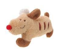 BESPORTBLE Coussin en Peluche Chien 30 Cm Doux et Lavable, Oreiller à Câliner pour Petits Animaux, Compagnon de Sommeil Apaisant pour Chiots, Peluche Confortable pour Dormir et Câlins