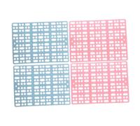 BESPORTBLE Coussinets pour Petits Animaux - Lot De 4 Tapis De Sol Personnalisables Selon La Taille De La Cage Tapis De Confortable pour Animaux De Compagnie