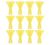 BESPORTBLE Couteaux D'angle Outil D'angle Intérieur et Extérieur Ensemble de 12 Jaune en Plastique Prise Confortable et Facile à Stocker pour Cloisons Sèches