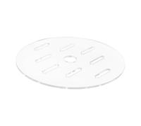 BESPORTBLE Couvercle Acrylique pour Aquarium Rond Protection Anti-Saut pour Poissons Plaque Acrylique Transparent avec Diamètre