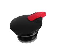 BESPORTBLE Couvercle pour Verseuse à Café Thermique Noir et Rouge Joint Isolation Haute Efficacité pour Maintien Chaleur Adapté pour Usage Domestique et Restauration