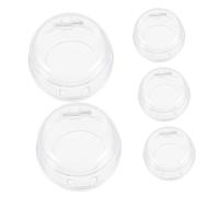BESPORTBLE Couvercles de Boutons Protection Sécurité Noir pour Cuisinière à Gaz en Plastique Installation à Clip Lot de 5 Pièces Cuisine Sûre Garçon et Filles