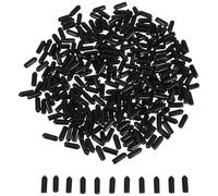 BESPORTBLE Couvercles de Collecteurs d'air en PVC Noir 300 Pièces, Compatibles Universellement Tubes de Pompe à Air pour Aquarium d'eau Douce à Domicile