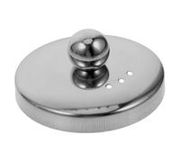 BESPORTBLE Couvercles pour Infuseurs à Thé en Acier Inoxydable 6 CM, Couvercle de Passoire Multifonction pour Théières, Tasses et Verres, Accessoire Réutilisable pour Préparation de Thé