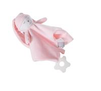BESPORTBLE Couverture Apaisante pour Forme de Lapin Rose de Sécurité Doux pour Sommeil et Confort pour et Réconforter Nourrissons